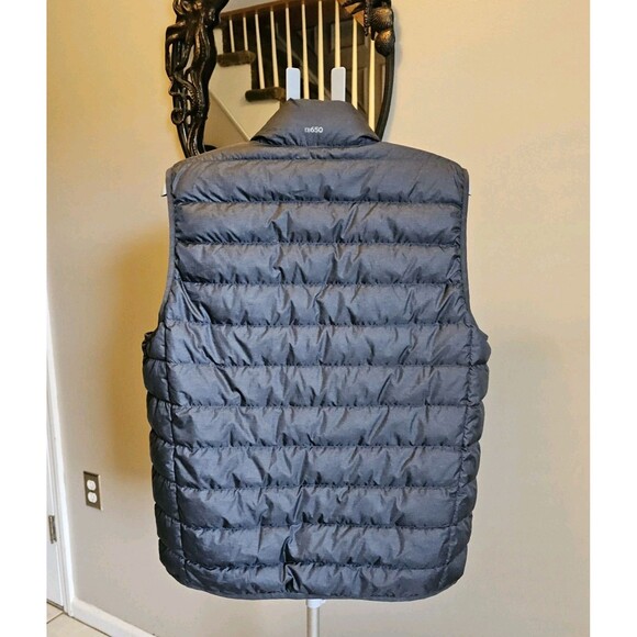 Eddie Bauer EB 650 Down Puffer Vest Mens L Gray Cirruslite Water Resistant - Picture 6 of 7